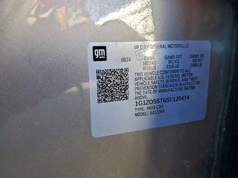 2025 CHEVROLET MALIBU LT #3315801359