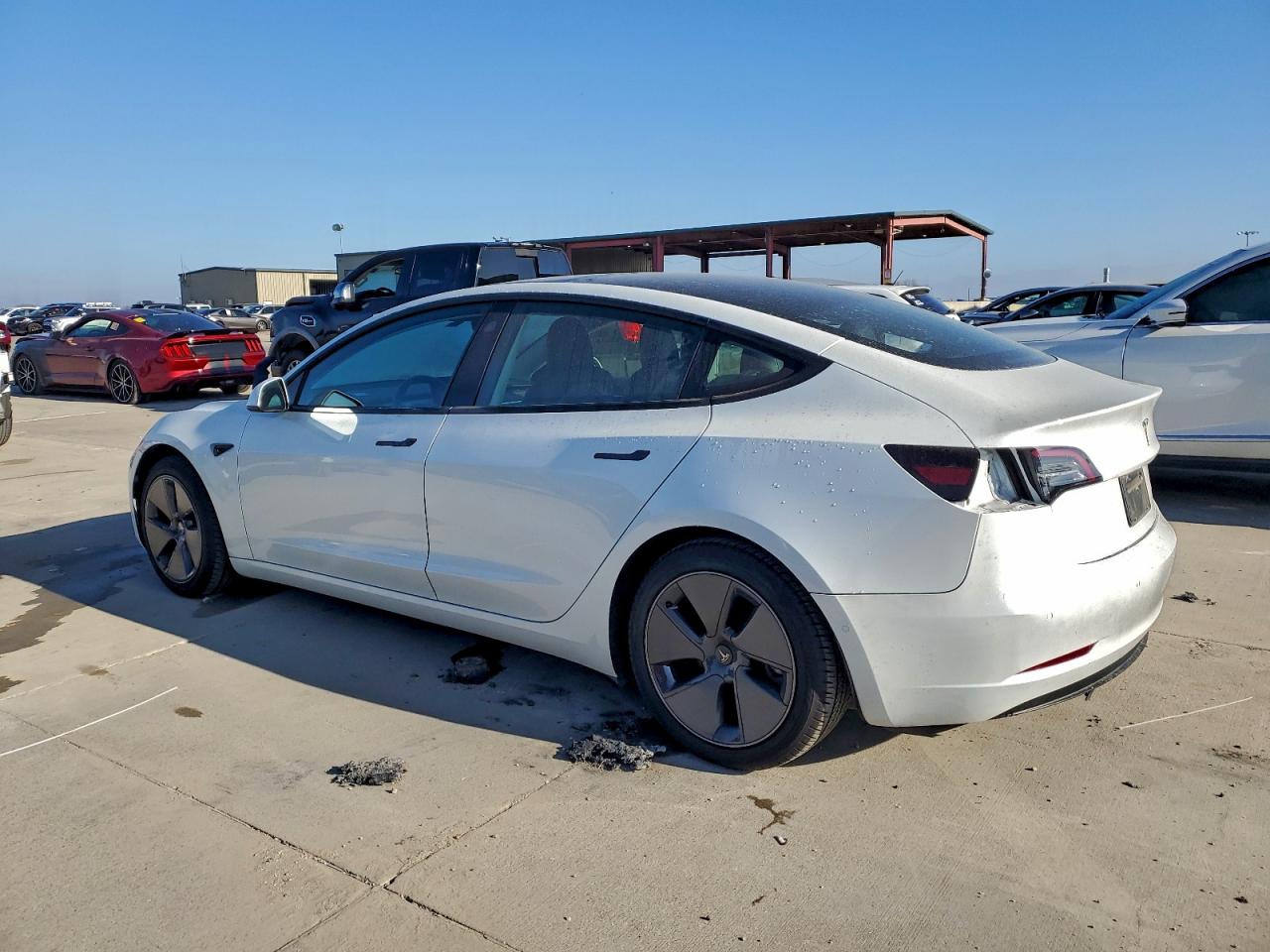 Lot #3311725224 2022 TESLA MODEL 3