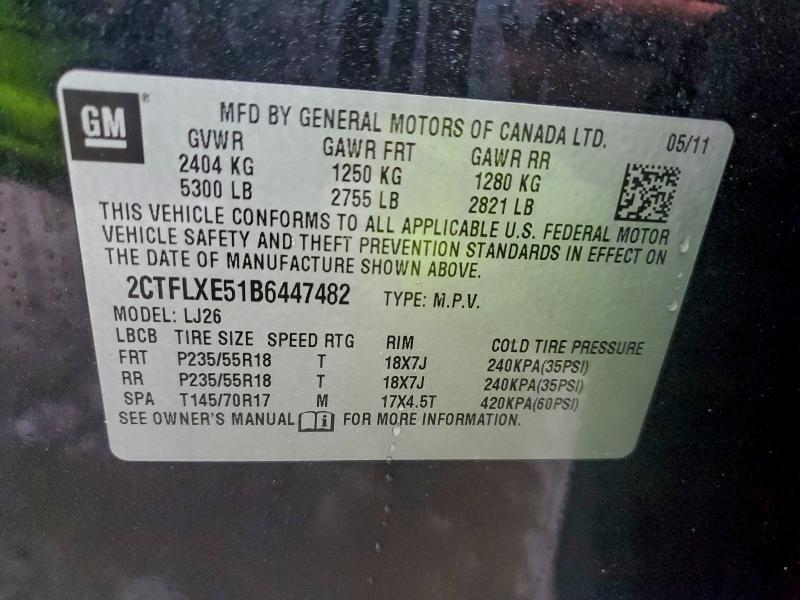 2011 GMC TERRAIN SL #3302649004