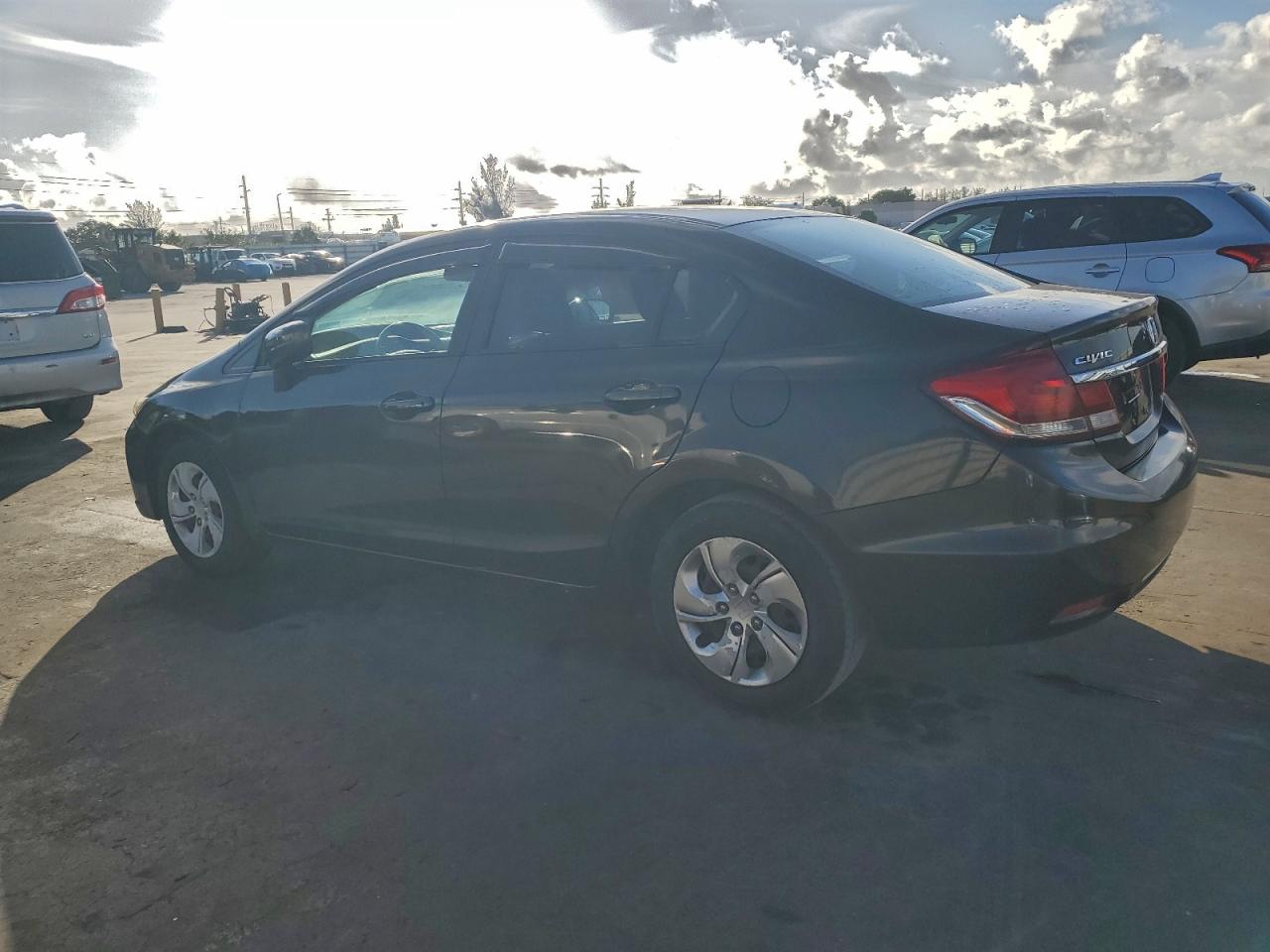 Lot #3318934912 2014 HONDA CIVIC LX