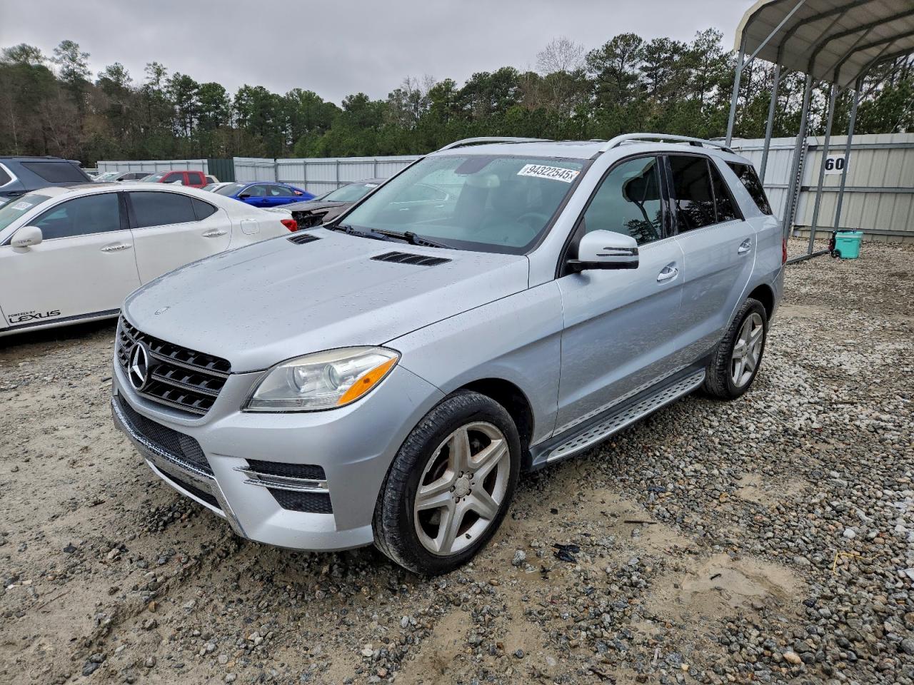 Lot #3315813371 2013 MERCEDES-BENZ ML 550 4MA
