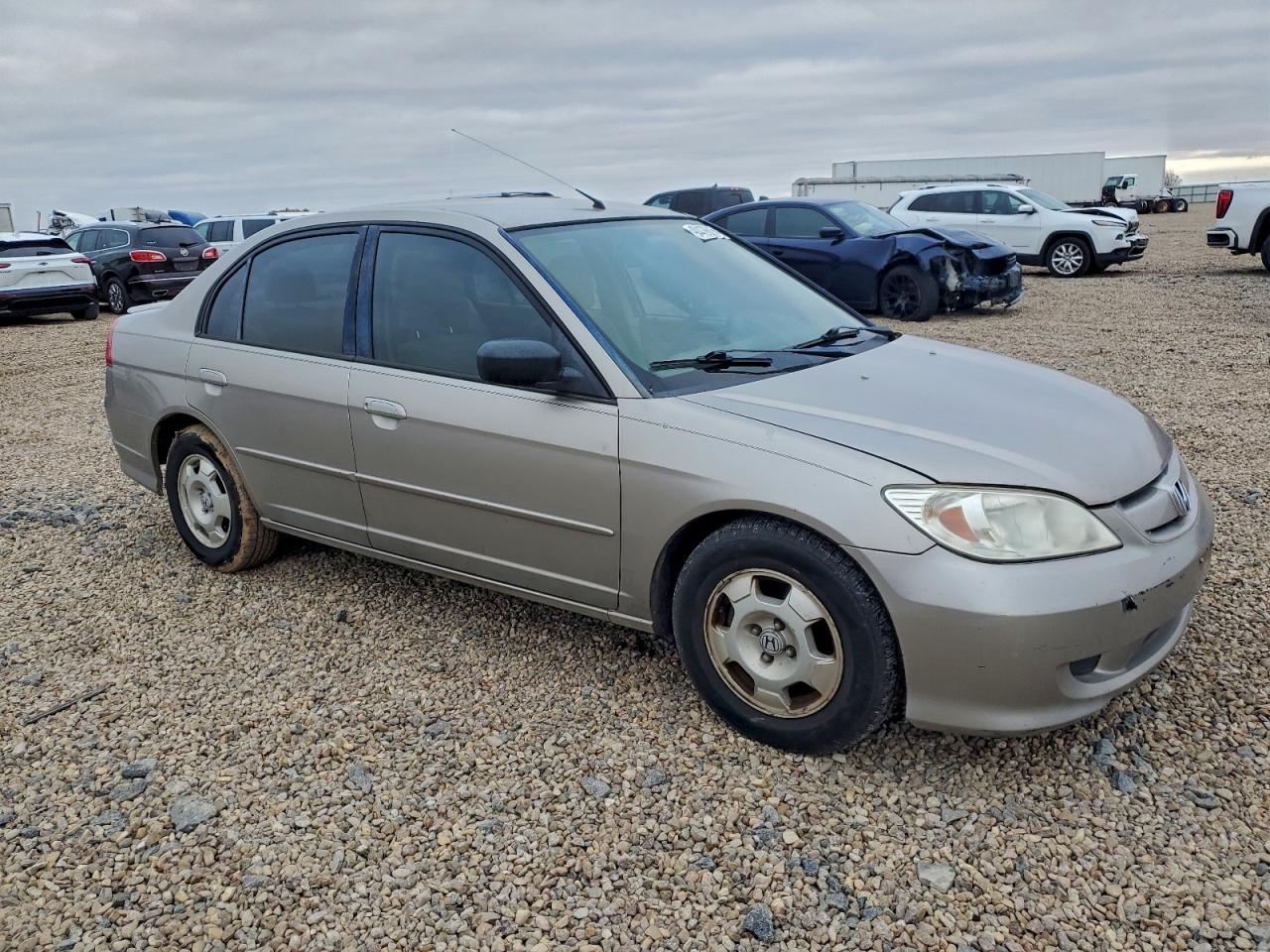 Lot #3312479681 2004 HONDA CIVIC HYBR
