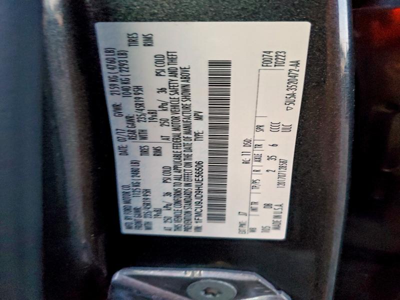 2017 FORD ESCAPE TIT #3303847542