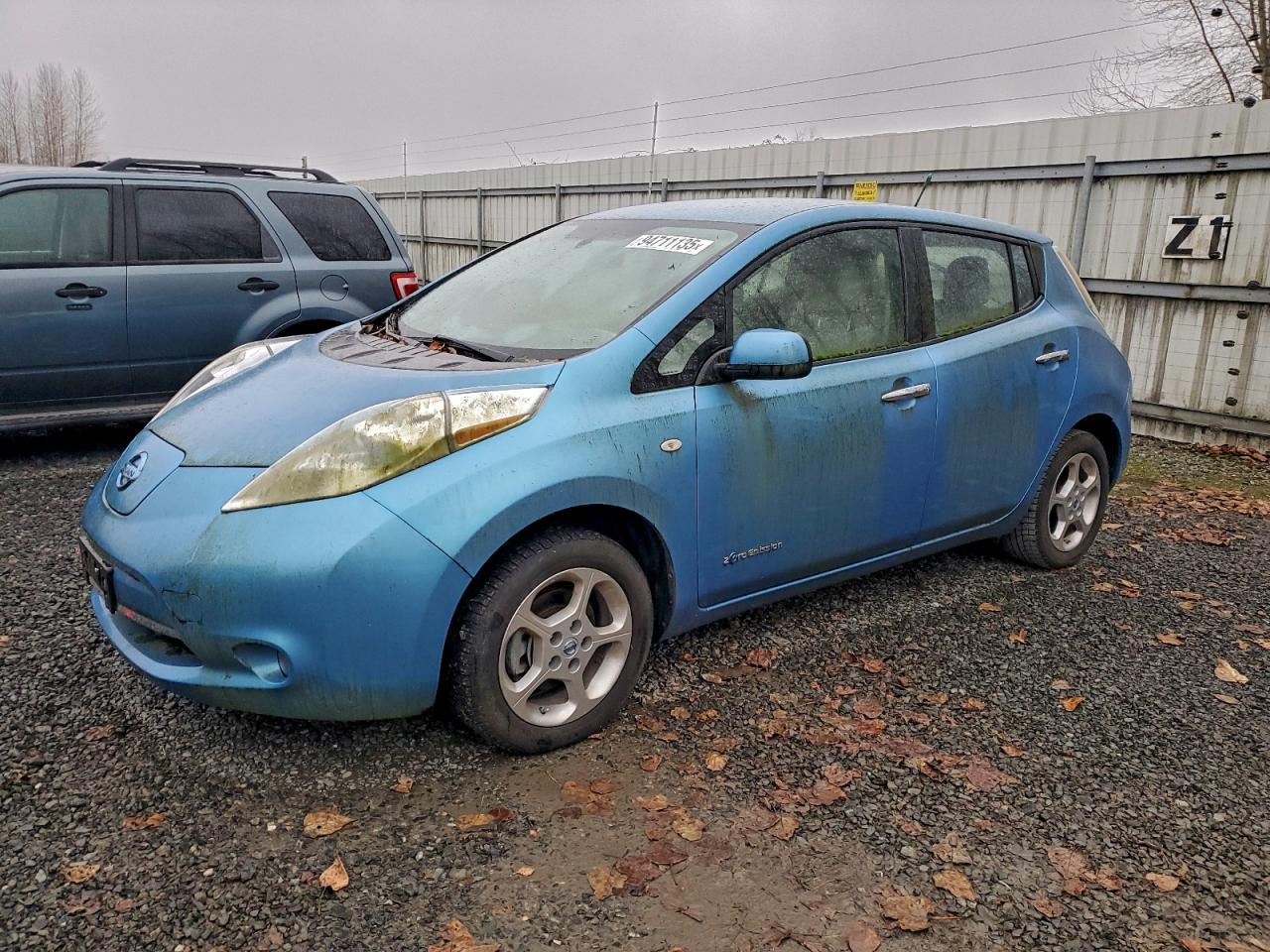 Lot #3304059533 2012 NISSAN LEAF SV
