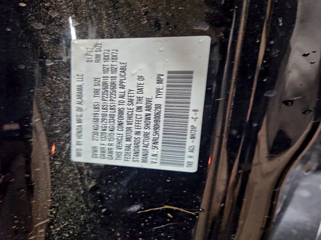 HONDA ODYSSEY TOURING