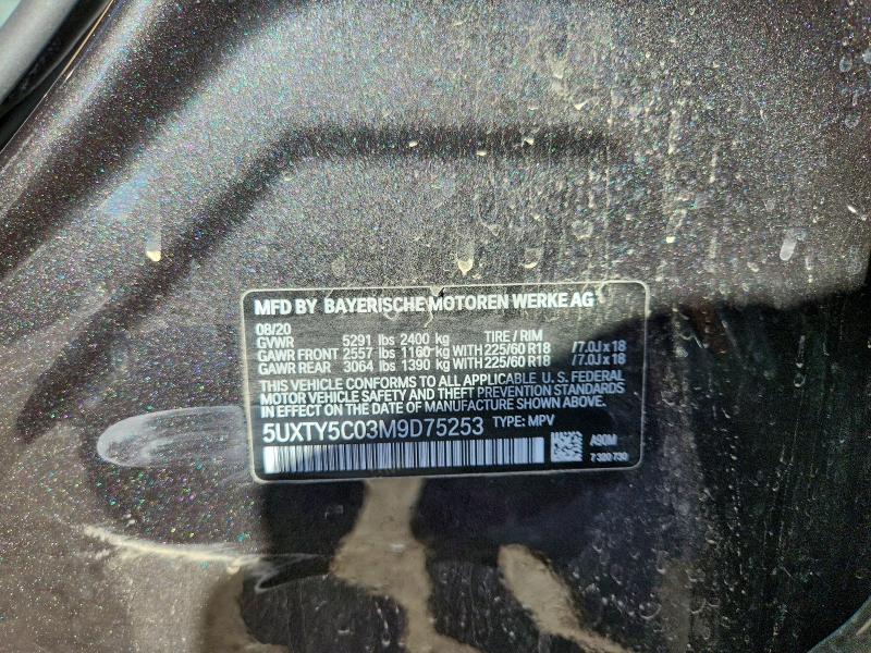 2021 BMW X3 XDRIVE3 #3311665243