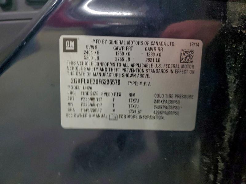 2015 GMC TERRAIN SL #3317991910