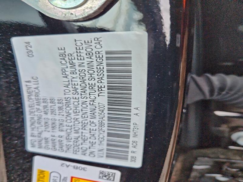 2024 HONDA ACCORD TOU #3302868973