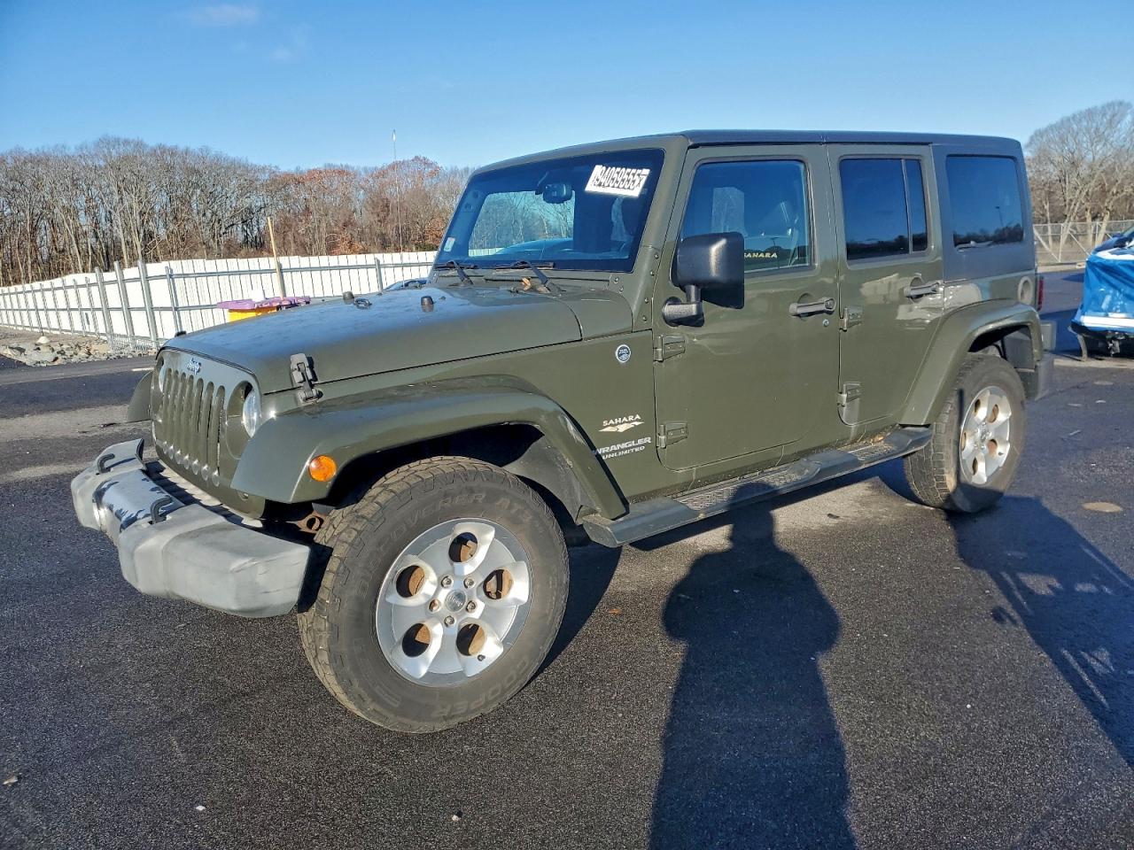 Lot #3316842661 2015 JEEP WRANGLER U