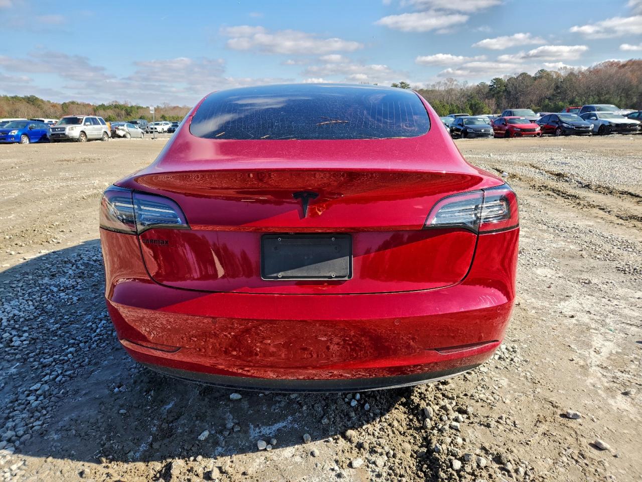 Lot #3315976086 2019 TESLA MODEL 3