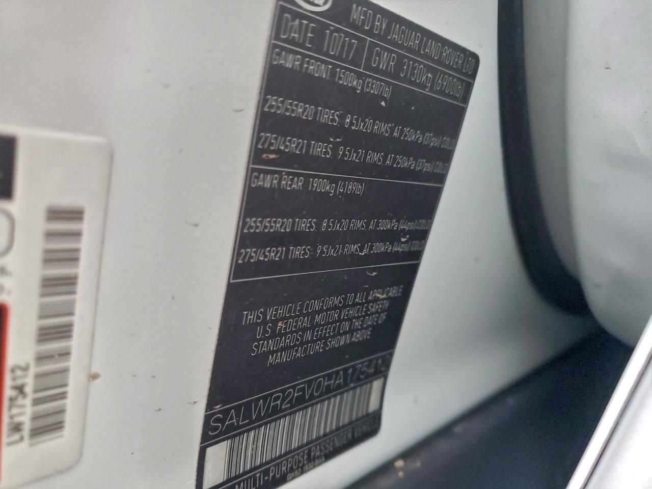 LAND ROVER RANGE ROVER HSE