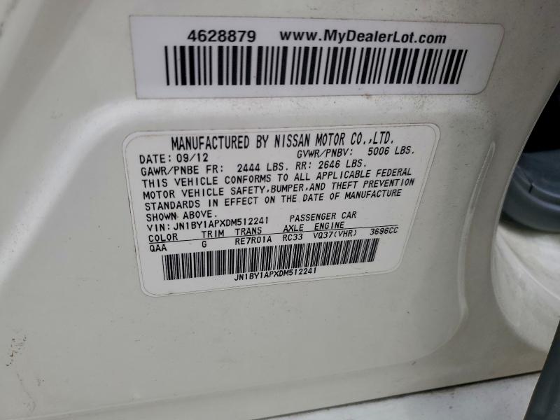 2013 INFINITI M37 #3301649633