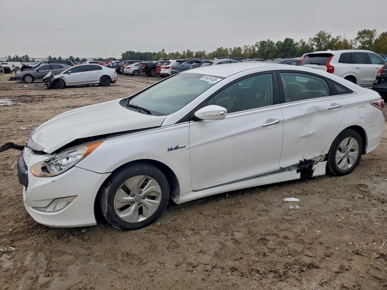 Lot #3305609789 2015 HYUNDAI SONATA HYB