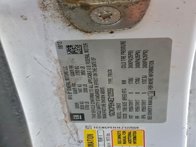 2014 CHEVROLET SILVERADO #3318895920