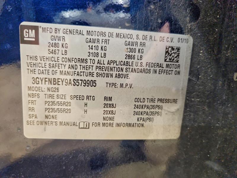 2010 CADILLAC SRX PERFOR #3304552439