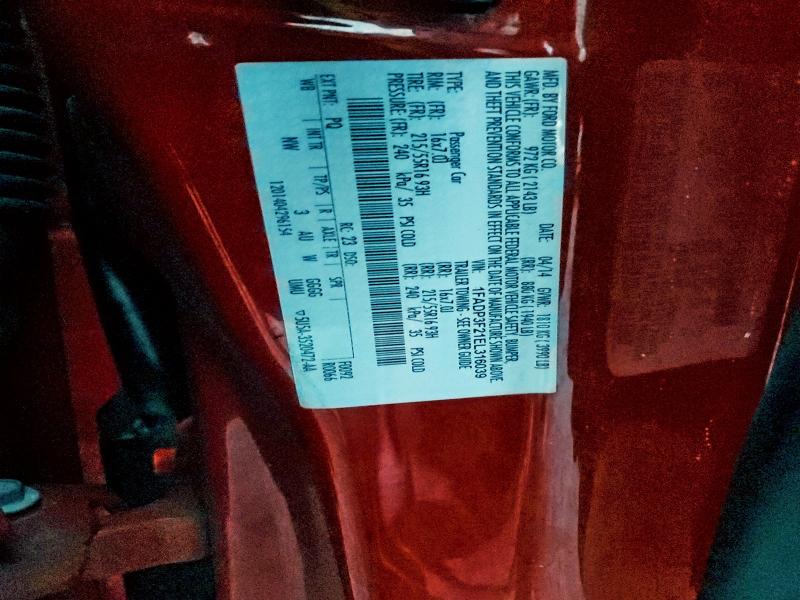 2014 FORD FOCUS SE #3310439316