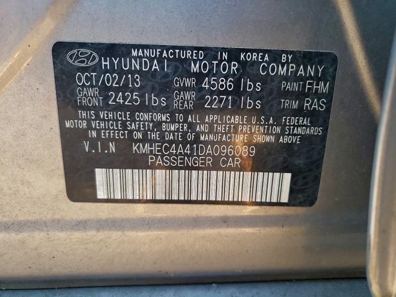 2013 HYUNDAI SONATA HYB #3304672975