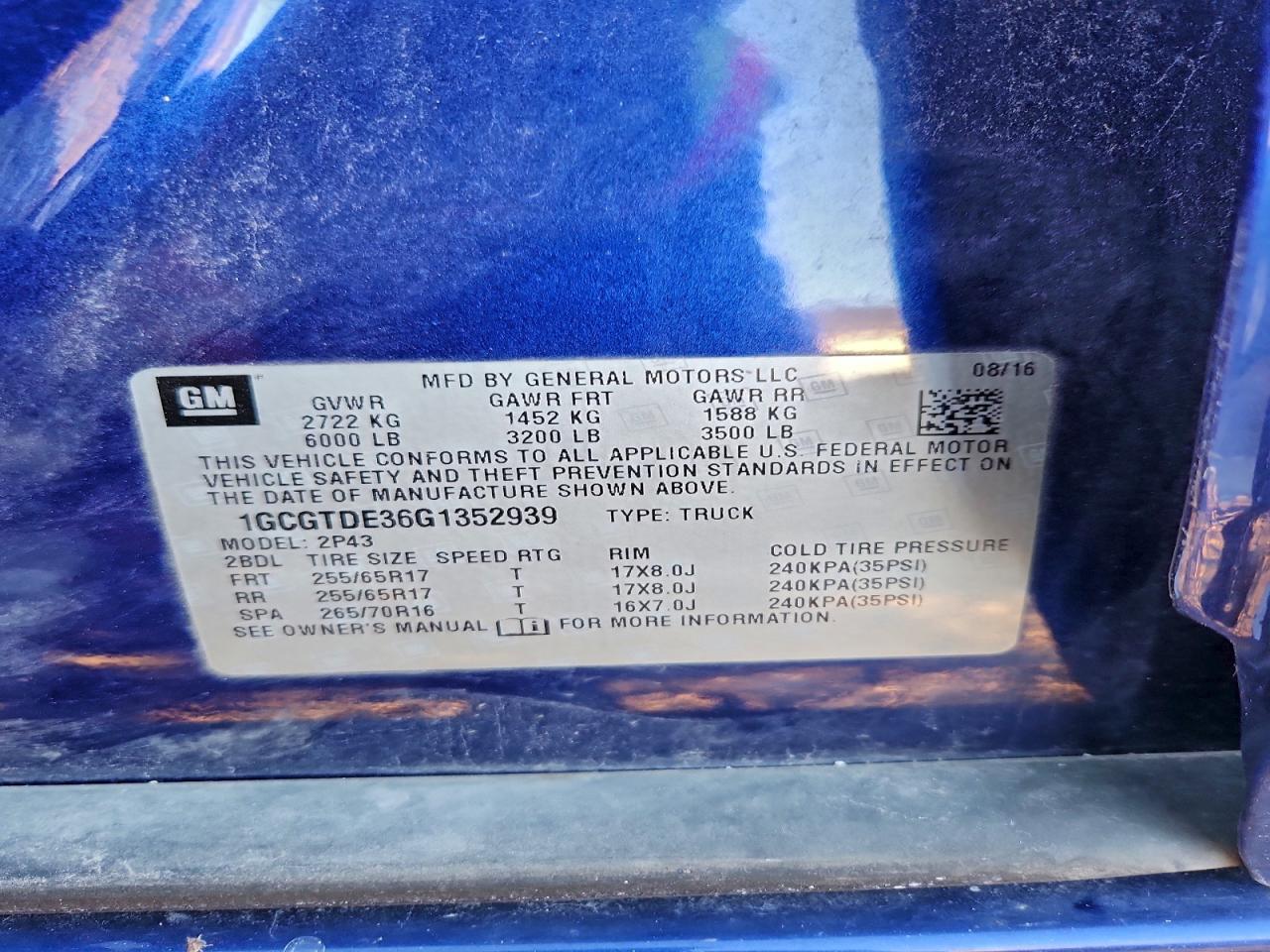 CHEVROLET COLORADO Z71