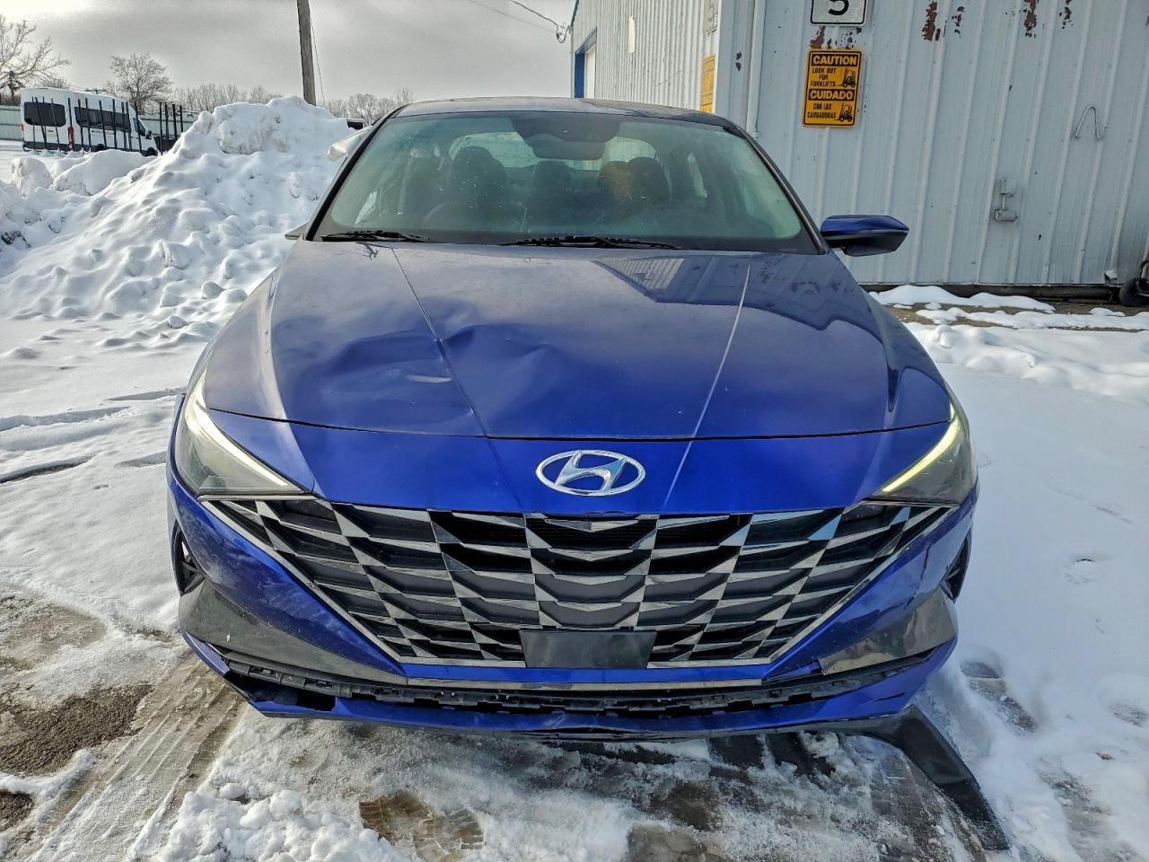 Lot #3304565439 2021 HYUNDAI ELANTRA LI