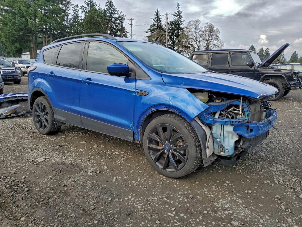 Lot #3312301793 2018 FORD ESCAPE SE