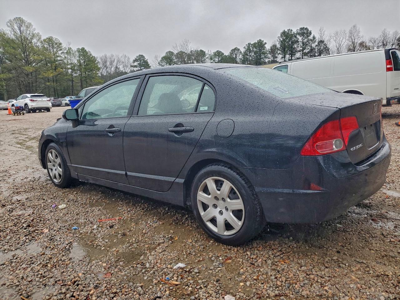 Lot #3302766453 2008 HONDA CIVIC LX
