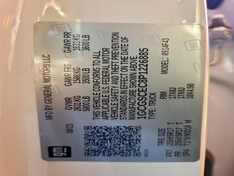 2023 CHEVROLET COLORADO L #3312573214