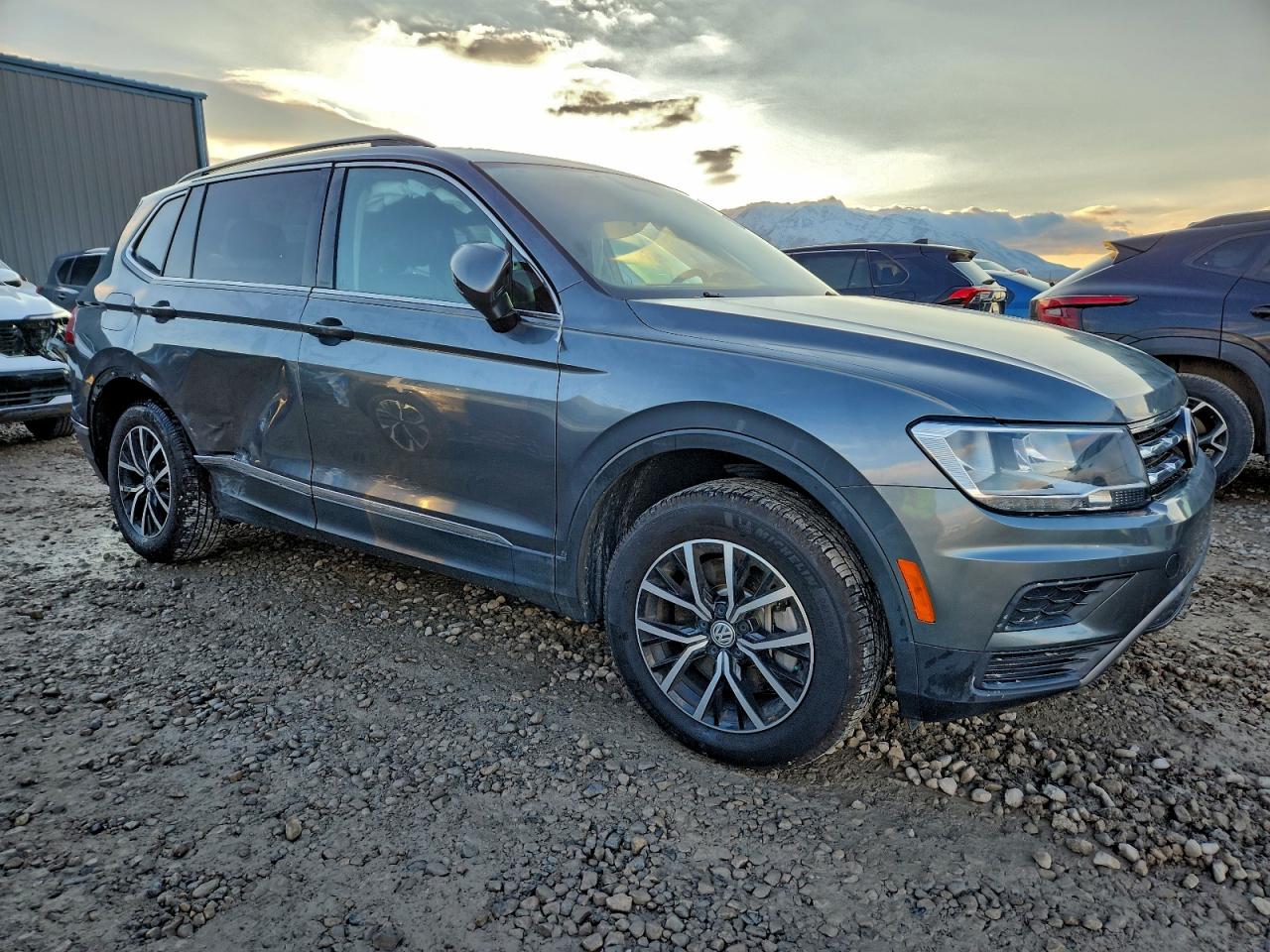 Lot #3317166148 2021 VOLKSWAGEN TIGUAN SE