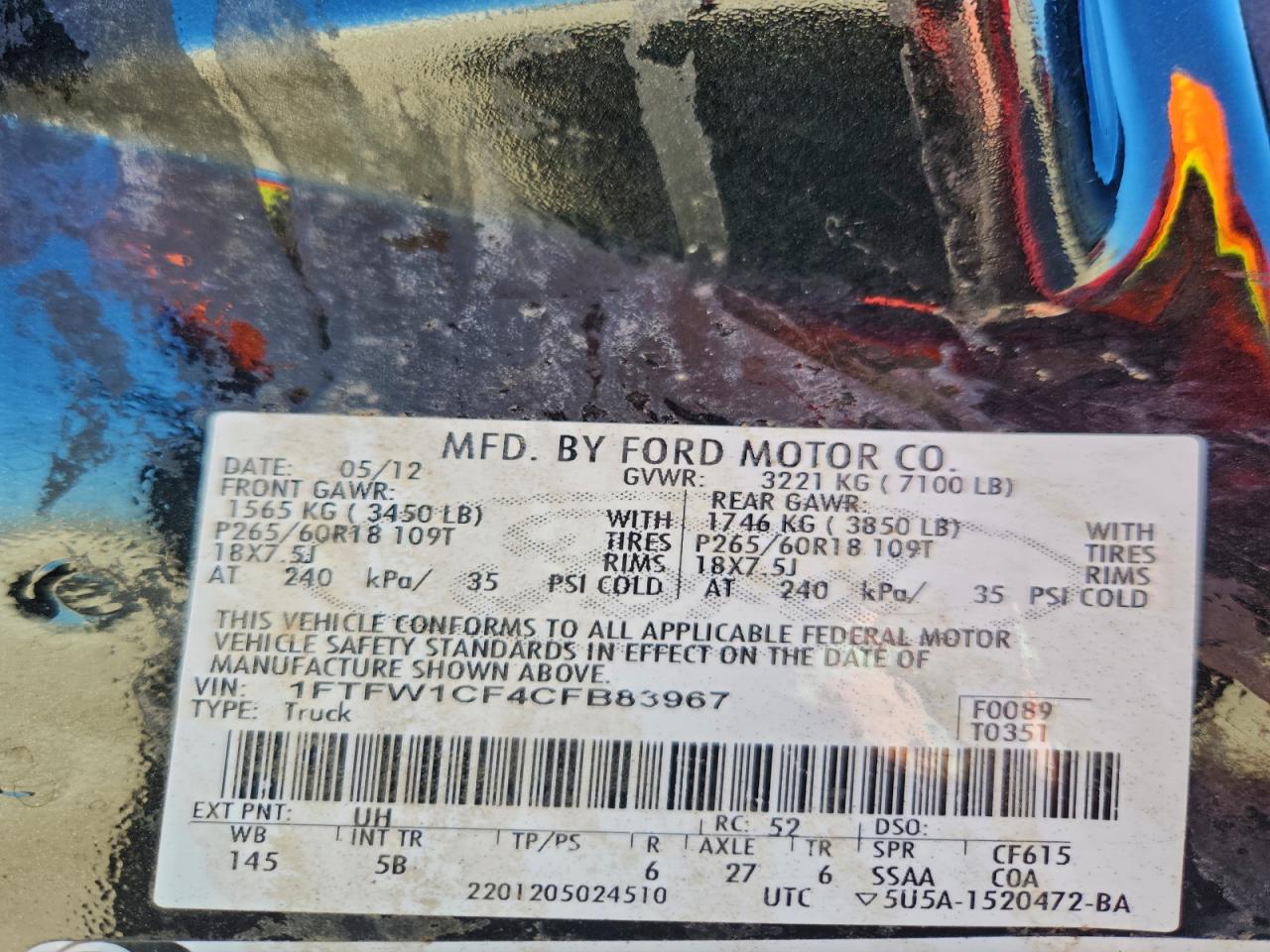 FORD F-150 SUPERCREW