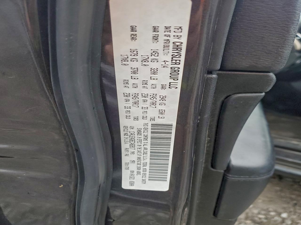 Lot #3302870896 2014 JEEP GRAND CHER