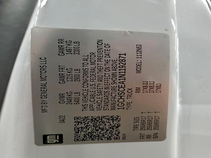 2022 CHEVROLET COLORADO L #3311716218