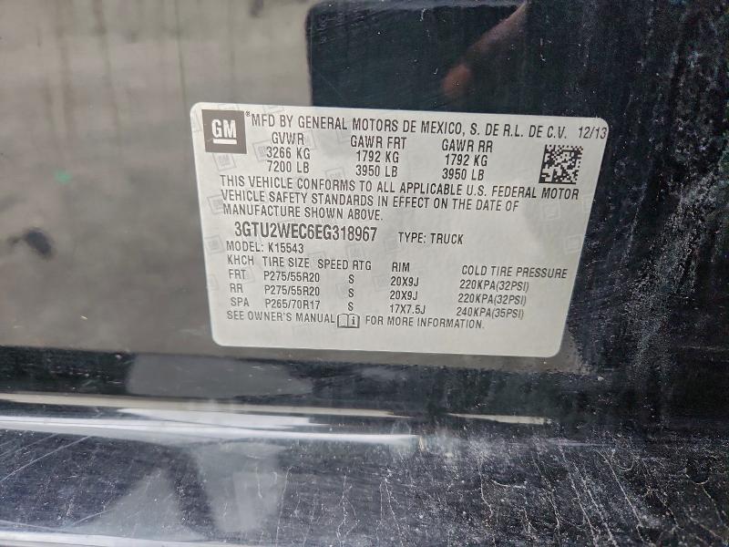 2014 GMC SIERRA K15 #3311485277