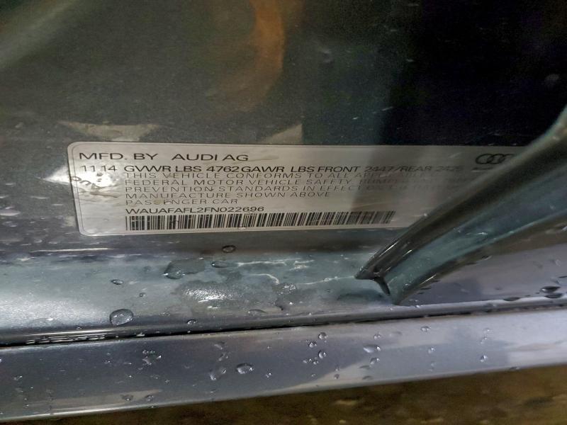 2015 AUDI A4 PREMIUM #3303791464