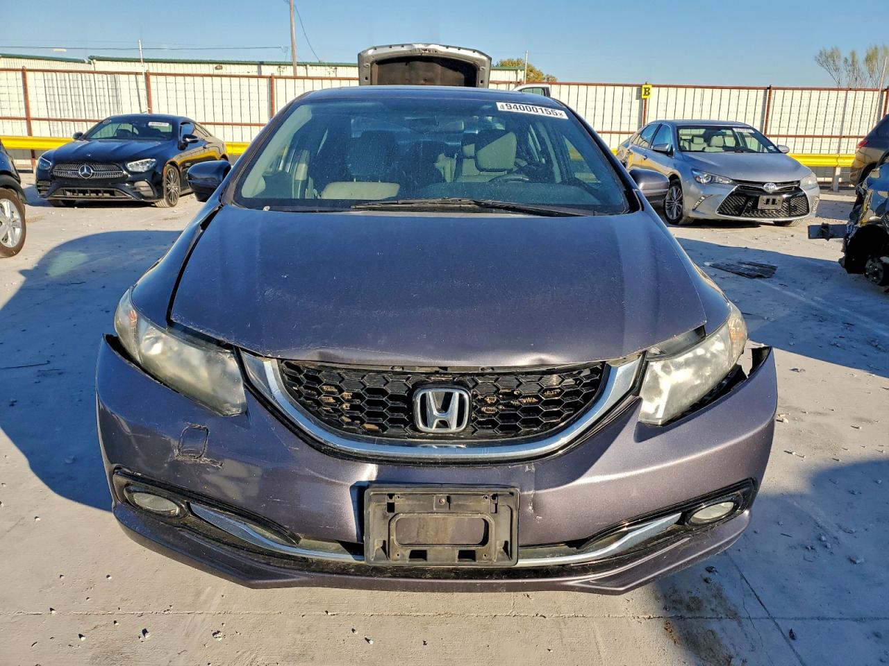 Lot #3304574439 2015 HONDA CIVIC EXL
