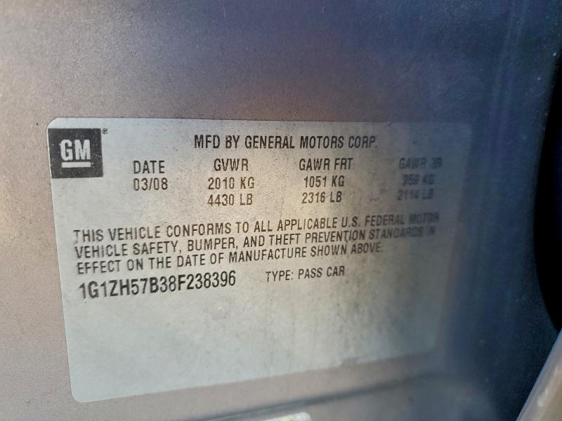 2008 CHEVROLET MALIBU 1LT #3315985111