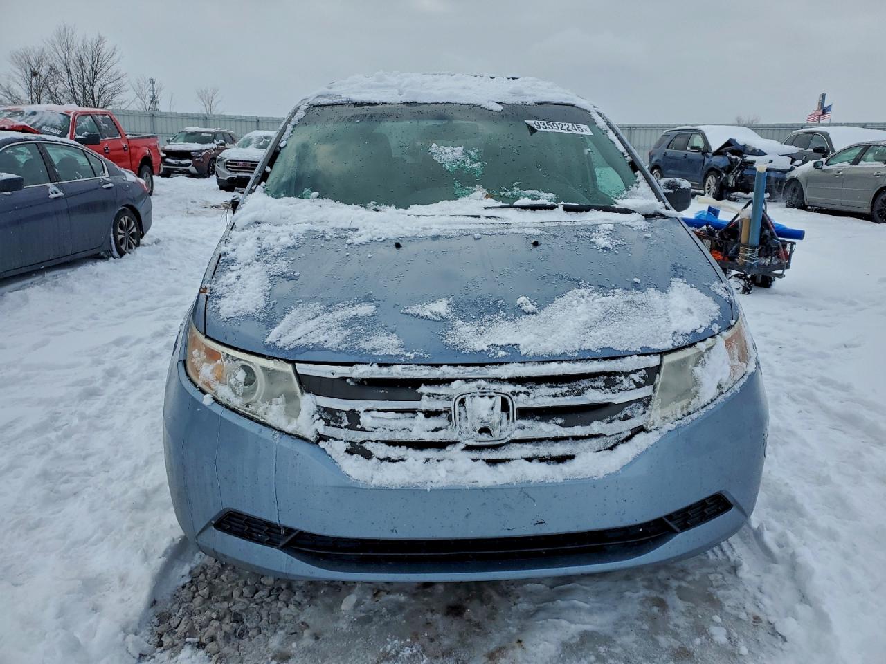 Lot #3309326999 2012 HONDA ODYSSEY EX