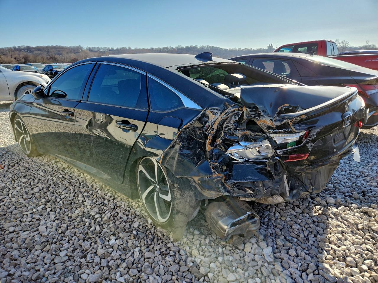 Lot #3317810068 2018 HONDA ACCORD SPO