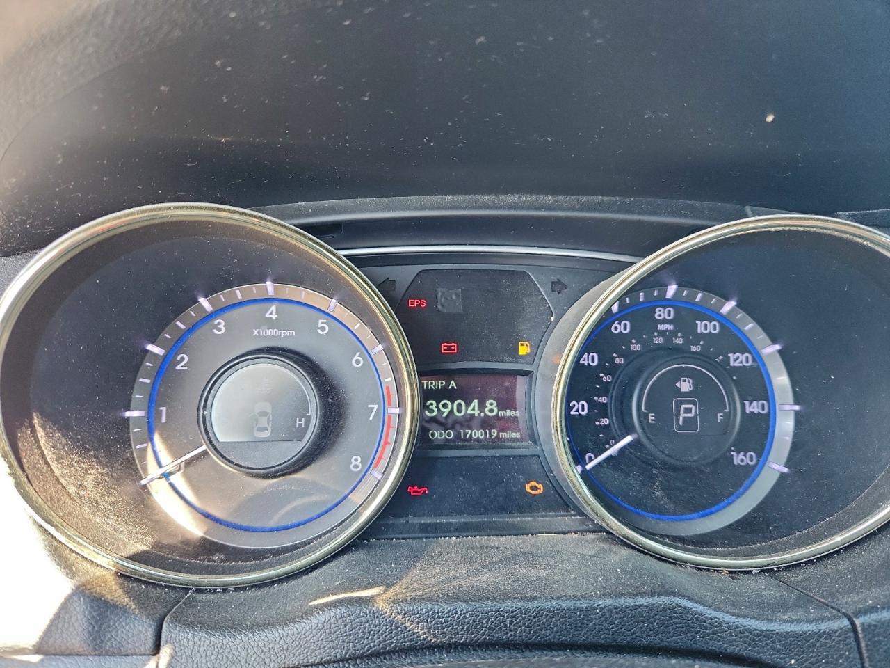 Lot #3315668778 2013 HYUNDAI SONATA GLS