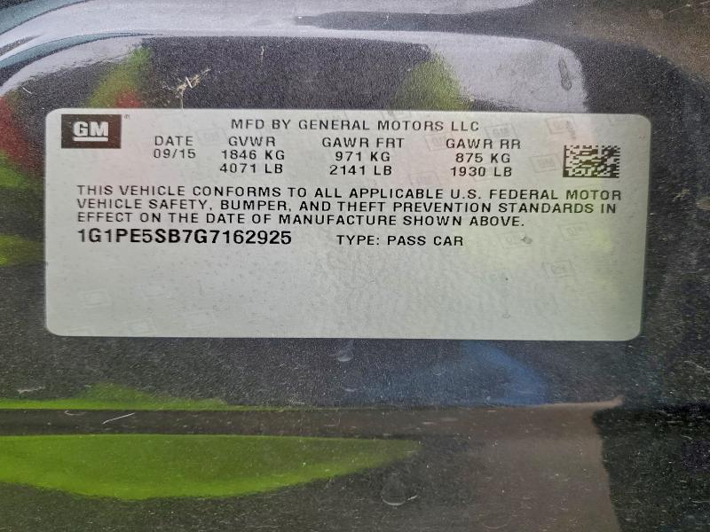 2016 CHEVROLET CRUZE LIMI #3304614457