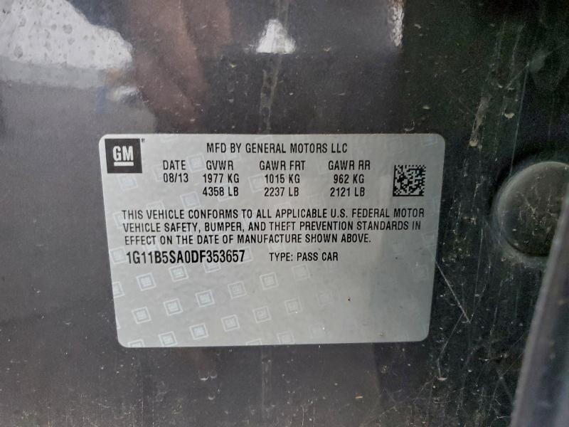 2013 CHEVROLET MALIBU LS #3316699530