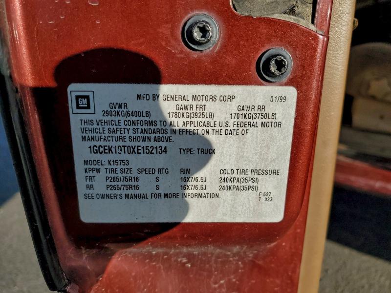 1999 CHEVROLET SILVERADO #3303765420