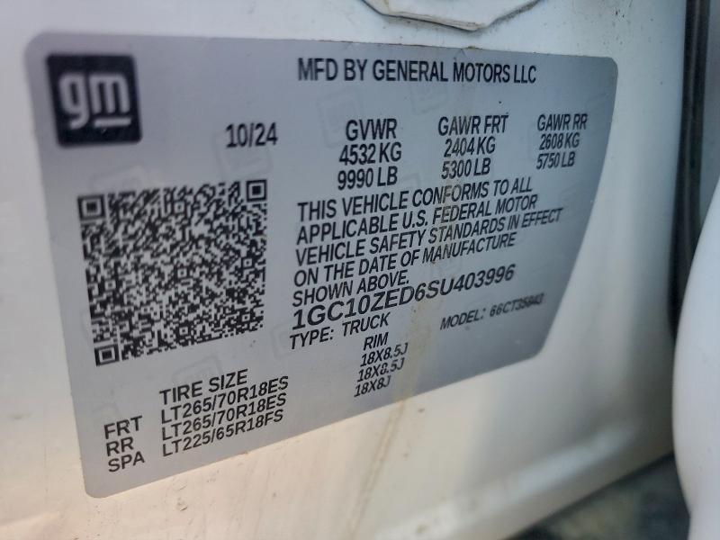 2025 CHEVROLET SILVERADO #3304790345