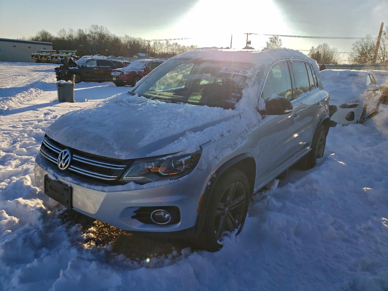 Lot #3315941092 2017 VOLKSWAGEN TIGUAN SPO