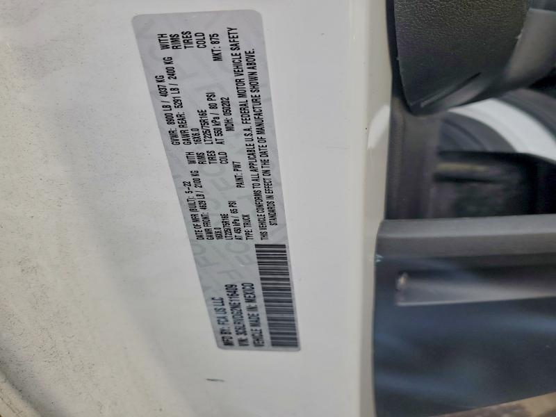 2022 RAM PROMASTER #3310318012