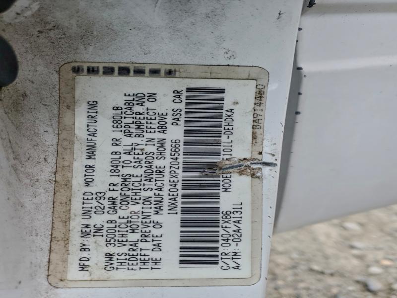 1993 TOYOTA COROLLA #3316803440