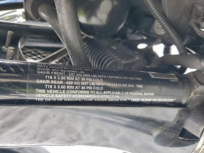 2012 HARLEY-DAVIDSON FLHX STREE #3309362984