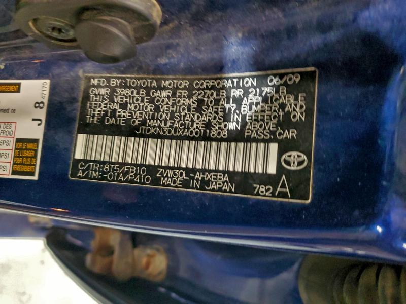 2010 TOYOTA PRIUS #3302762362