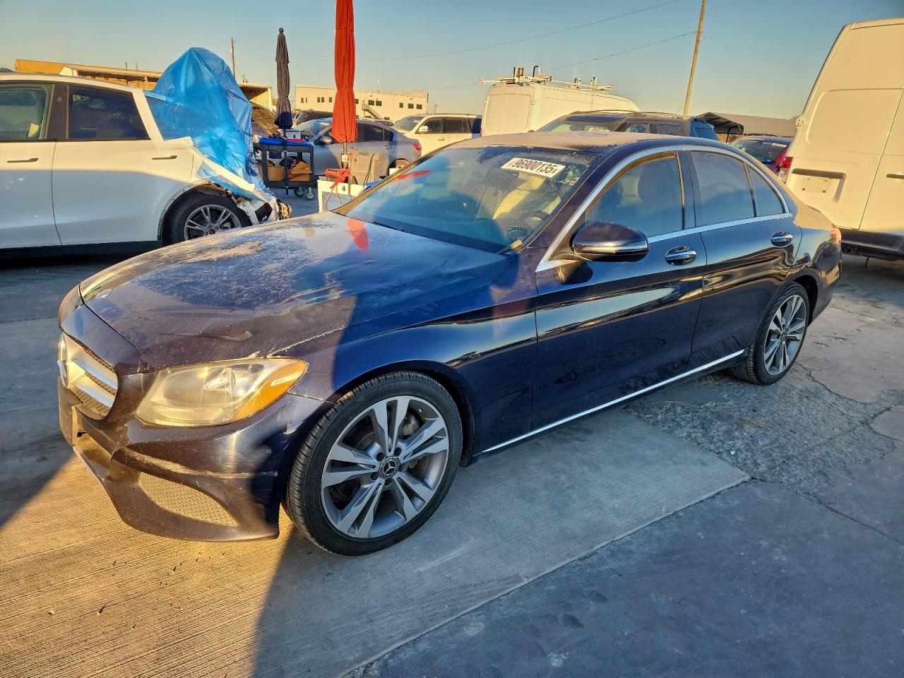 Lot #3316707422 2018 MERCEDES-BENZ C 300