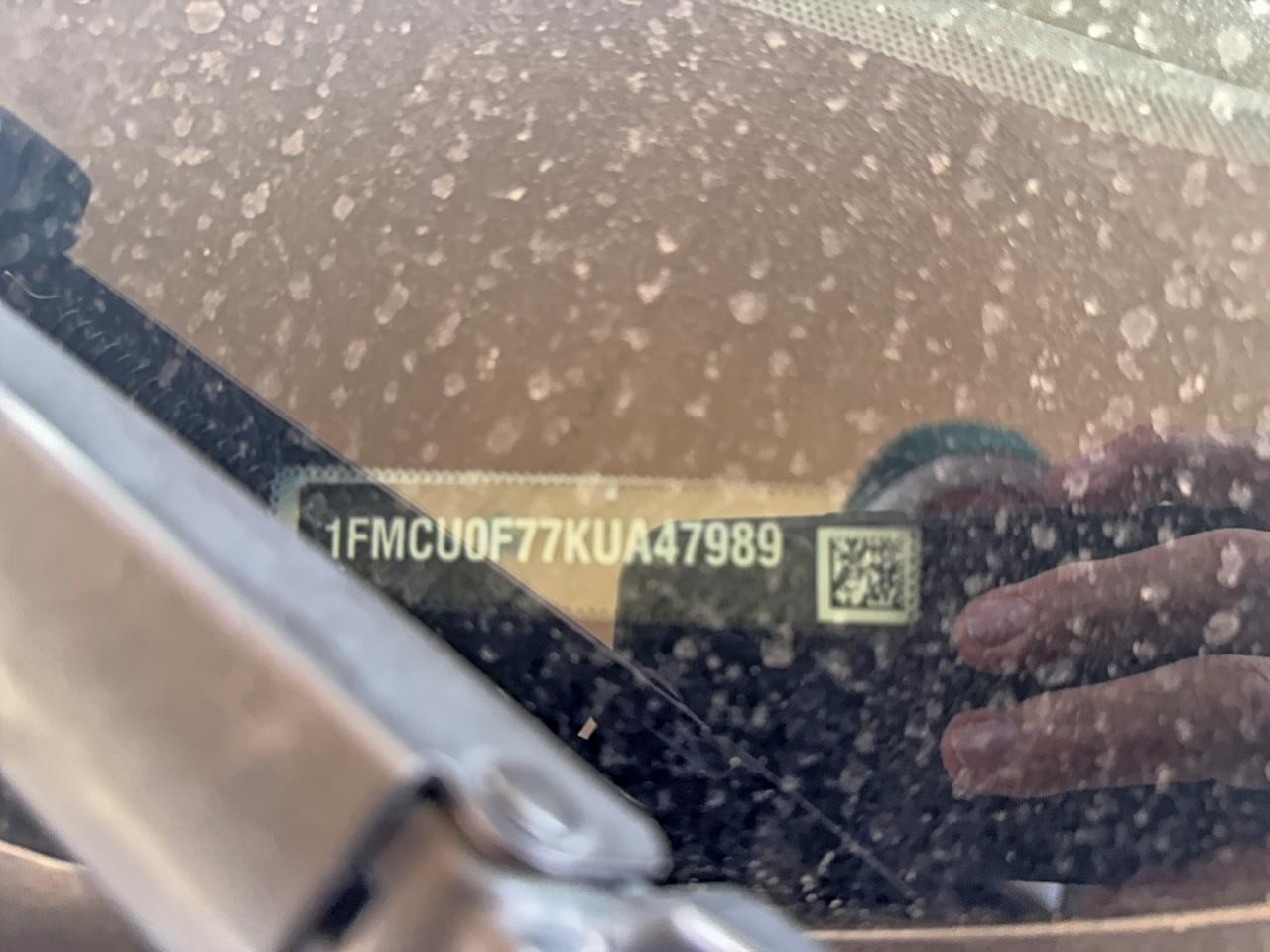 Lot #3317763076 2019 FORD ESCAPE S