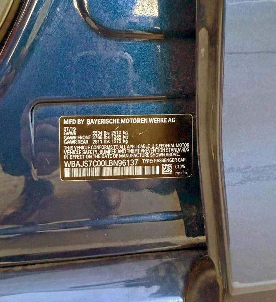 2020 BMW M550XI #3304552441