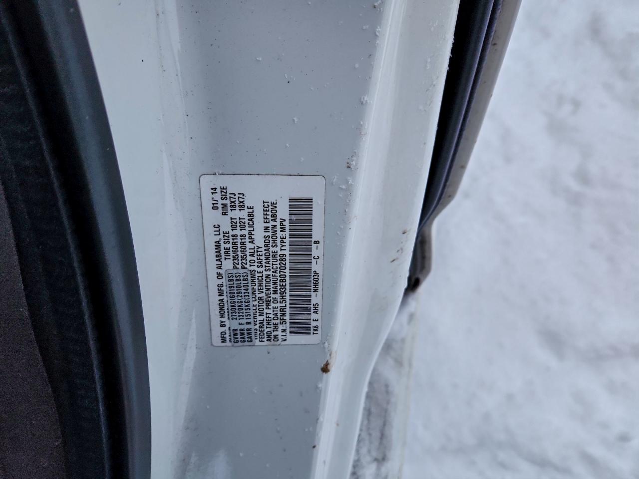 HONDA ODYSSEY TOURING